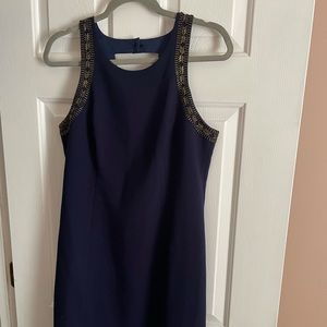Navy Lilly Pulitzer Beaded Dress